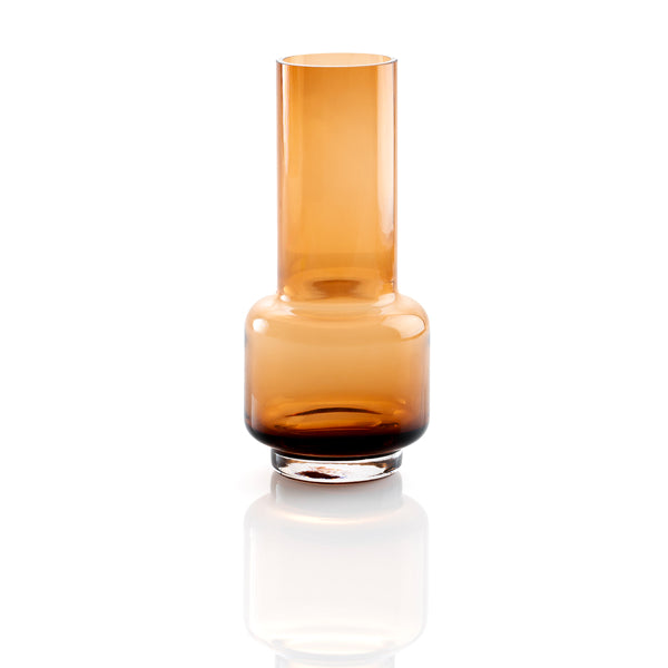 Medium Ginger Glass Vase
