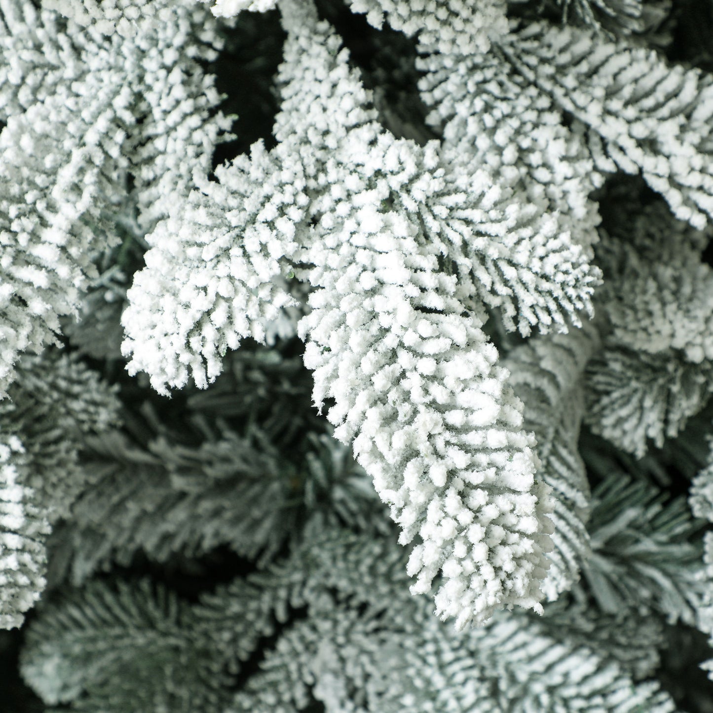 7 ft Artificial Christmas Tree with 1867 Branches, Hinged Xmas Tree