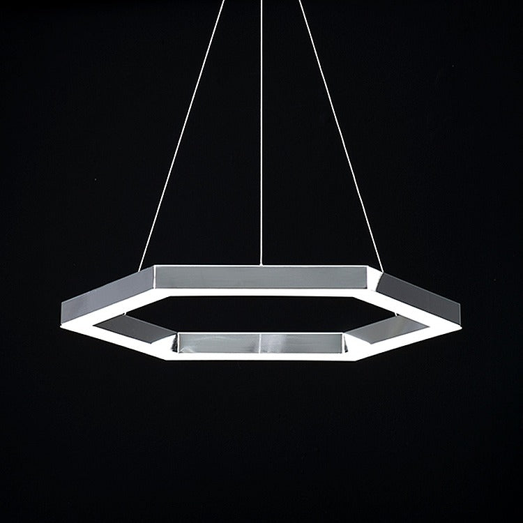 Alveare Chrome LED Pendant Light