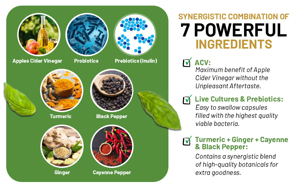 Apple Cider Vinegar Capsules: ENHANCED FORMULATION