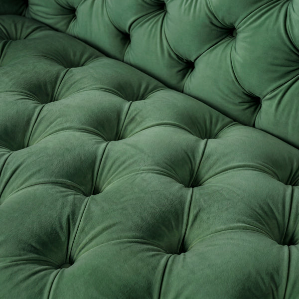 Frankfurt Two Seat Sofa - Bottle Green