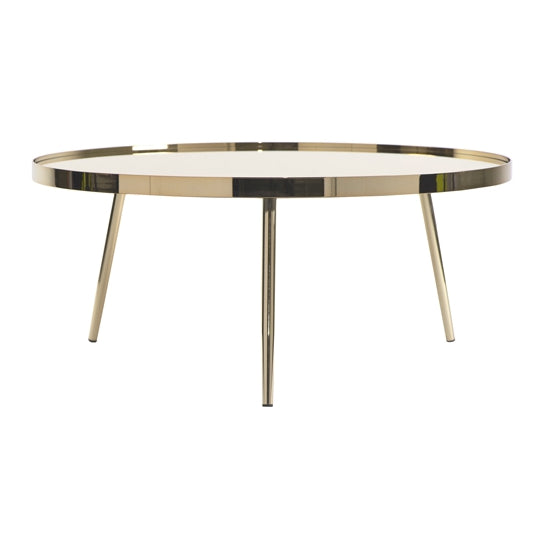 Panatella Brass Coffee Table