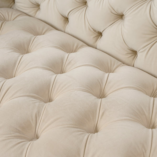 Frankfurt Two Seat Sofa - Chalk