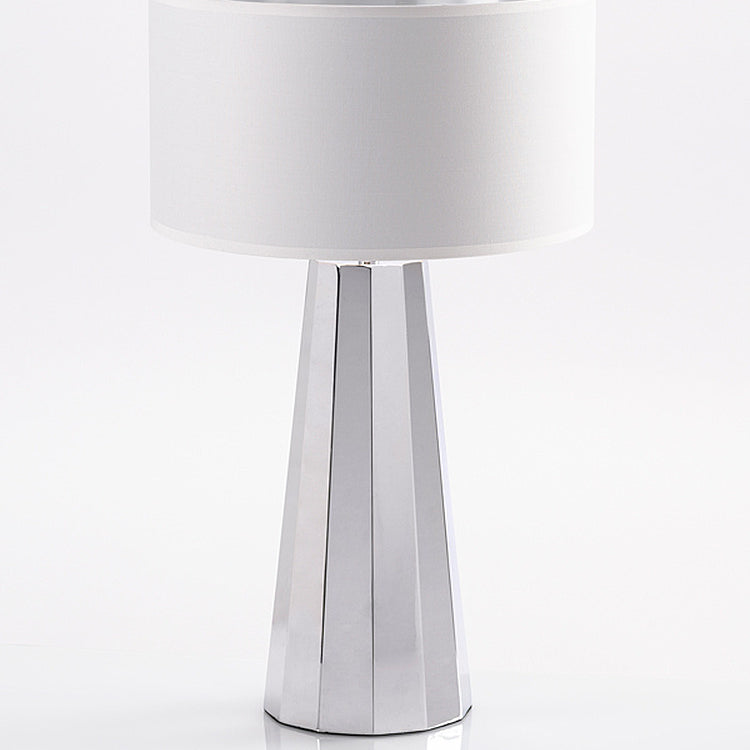 Docena Table Light White / Silver
