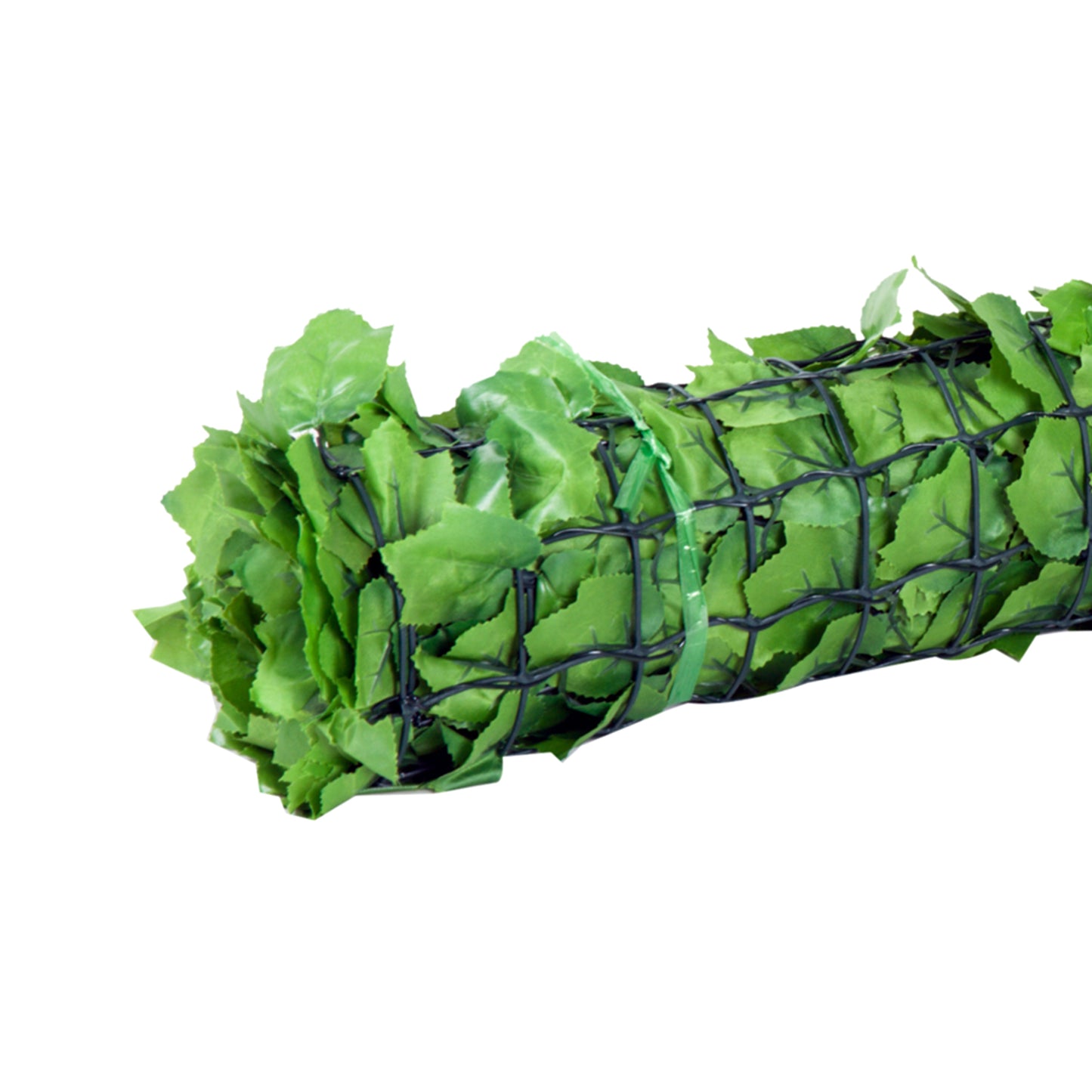 Decorative Trellis with Artificial Leaves, 3 x 1m, Ivy Leaves