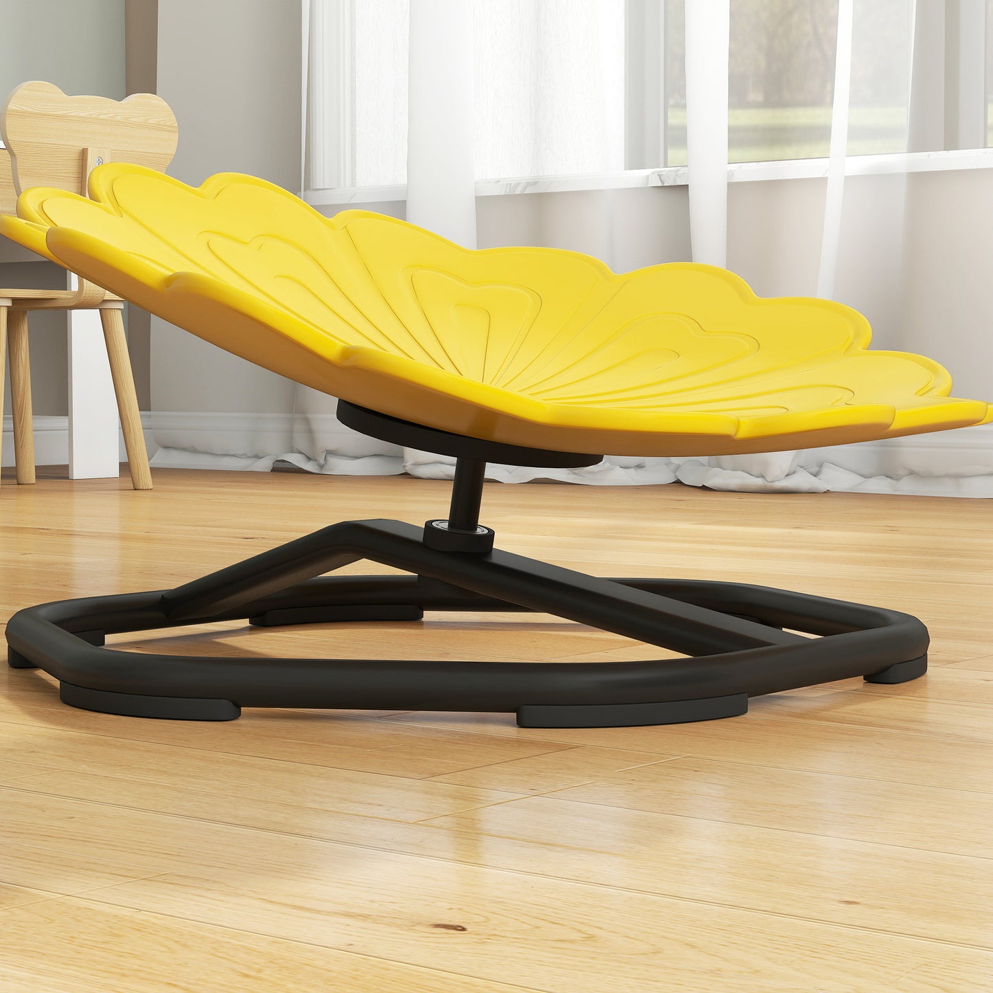 Sensory Spinning Chair, Kids Swivel Chair, Yellow