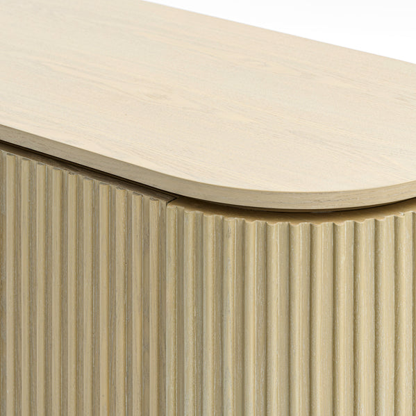 Ophelia Washed Grey Oak Sideboard Table