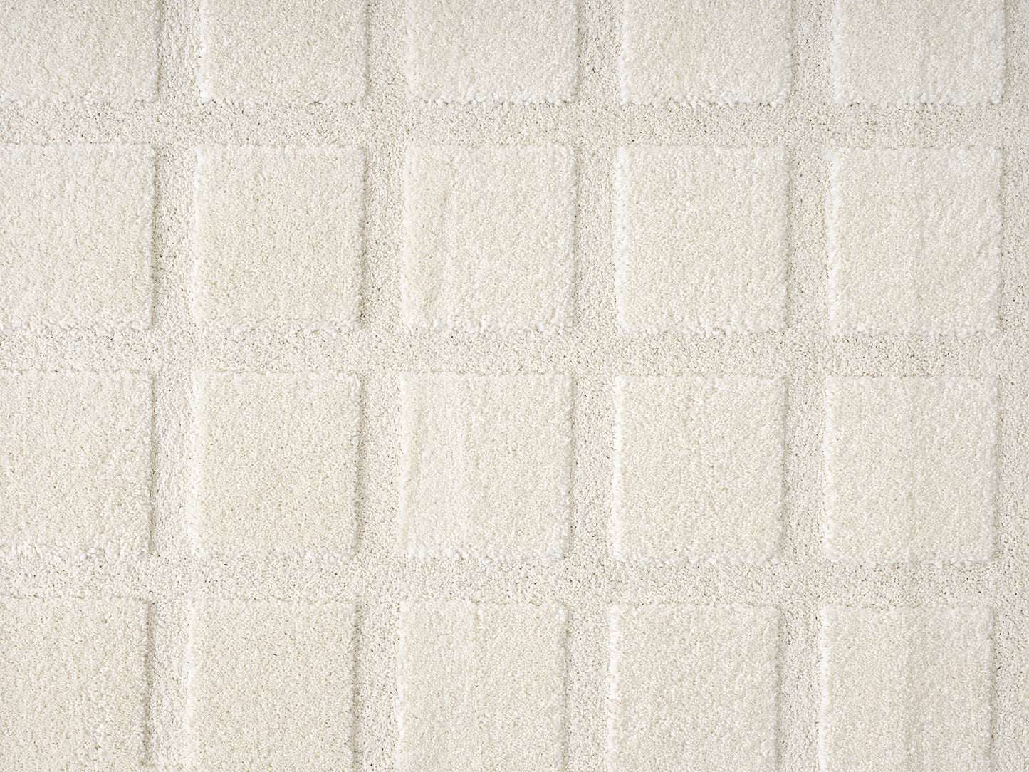 Aya Living Room Area Rugs - Embossed Cubed Design