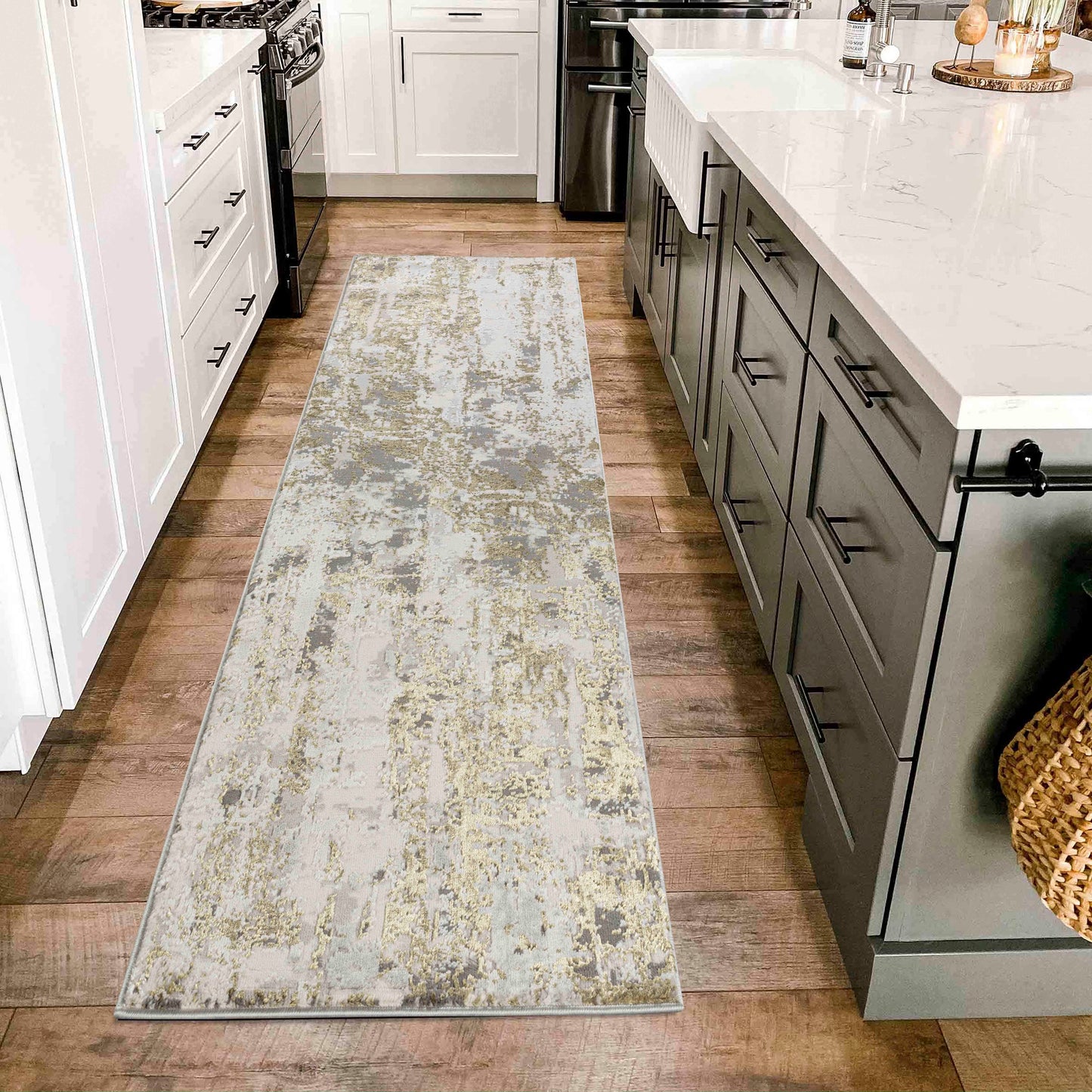 Emperor Modern Styra Abstract Area Rugs Luxury for Bedroom, Living Room, and Hallway - 6 Colours Available