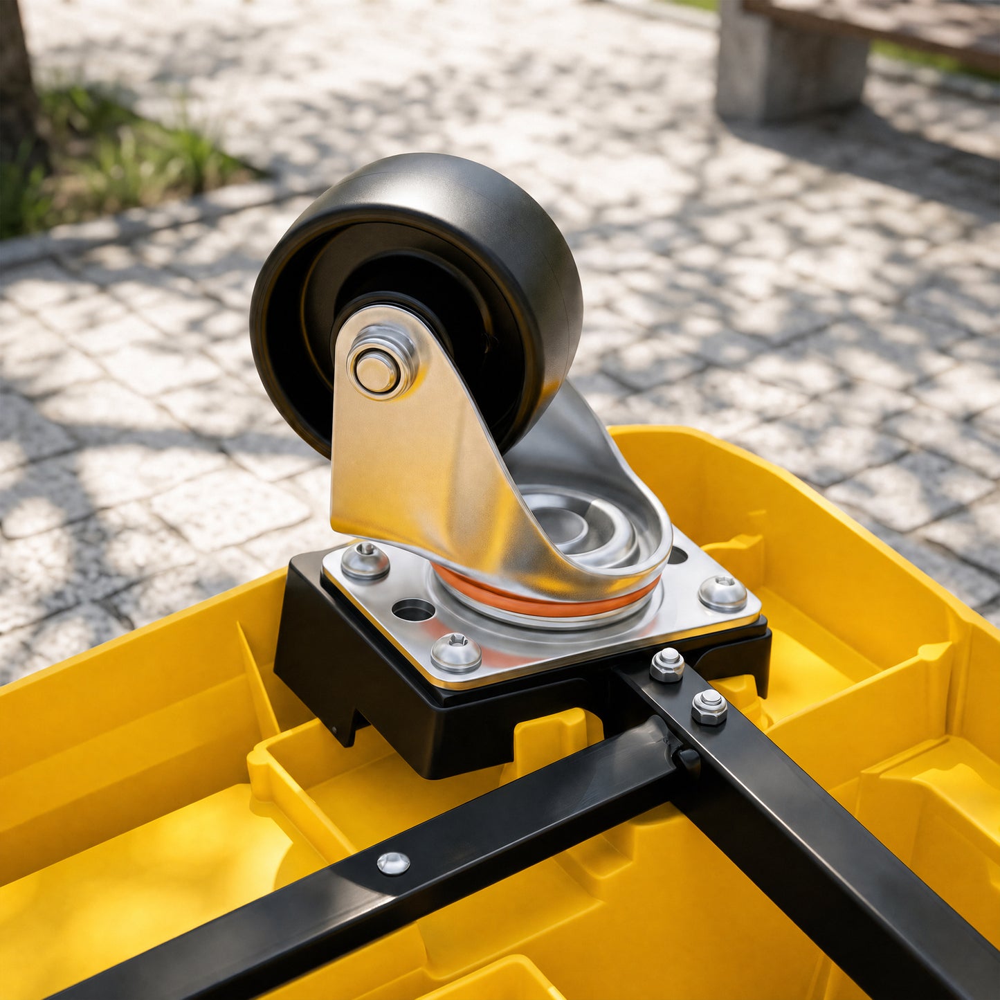 24V Electric Go Kart for Kids with Drift Mode, Soft Start, Yellow