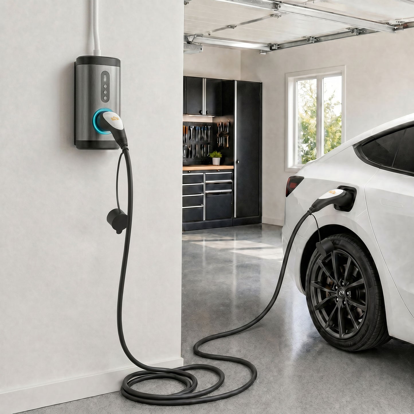 Type 2 EV Charging Cable, 7kW, 32A, Mode 3, 1-Phase, 10m