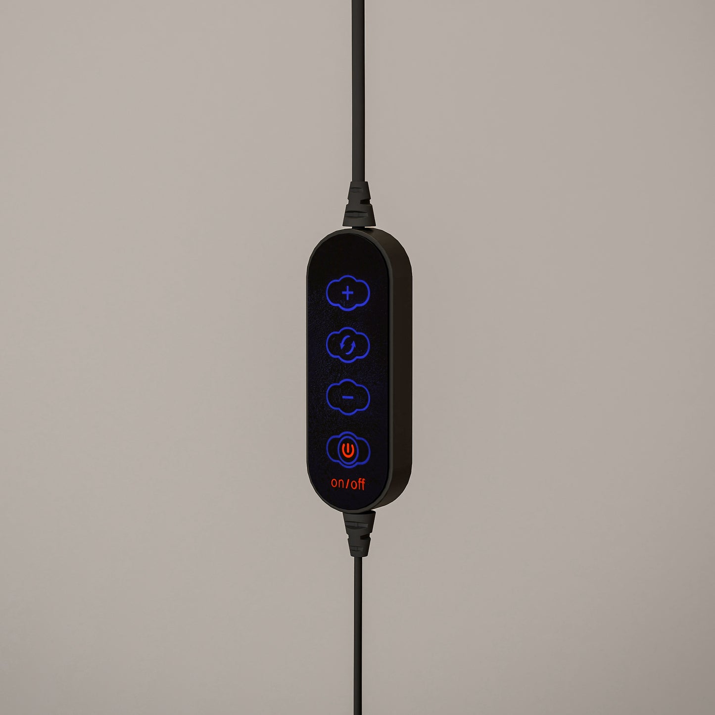 Double Head Table Lamp with 3 Colour Modes & 10 Dimmable, Black