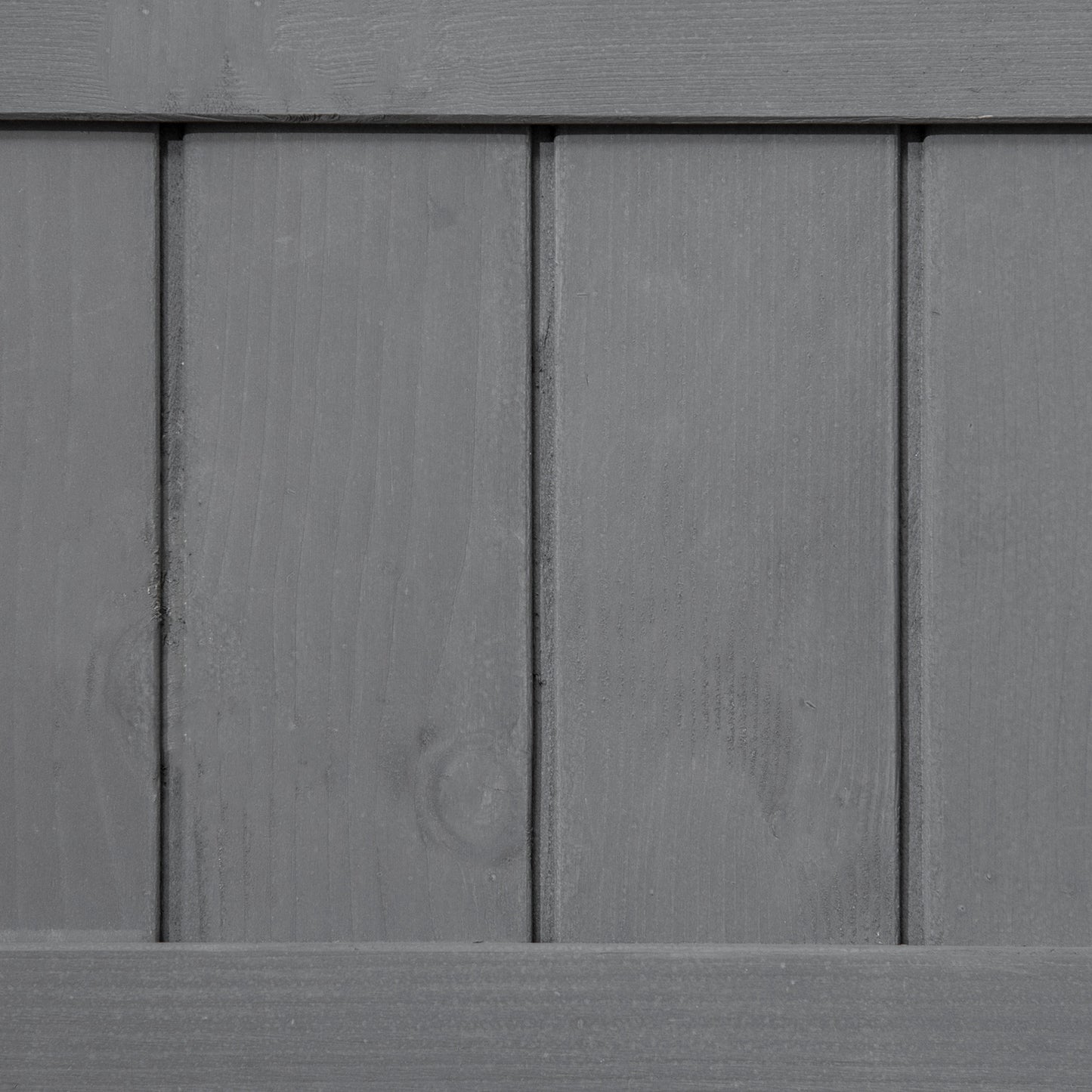 Wooden Herb Planter Stand 8 Cubes Bottom Shelf Raised Bed Dark Grey