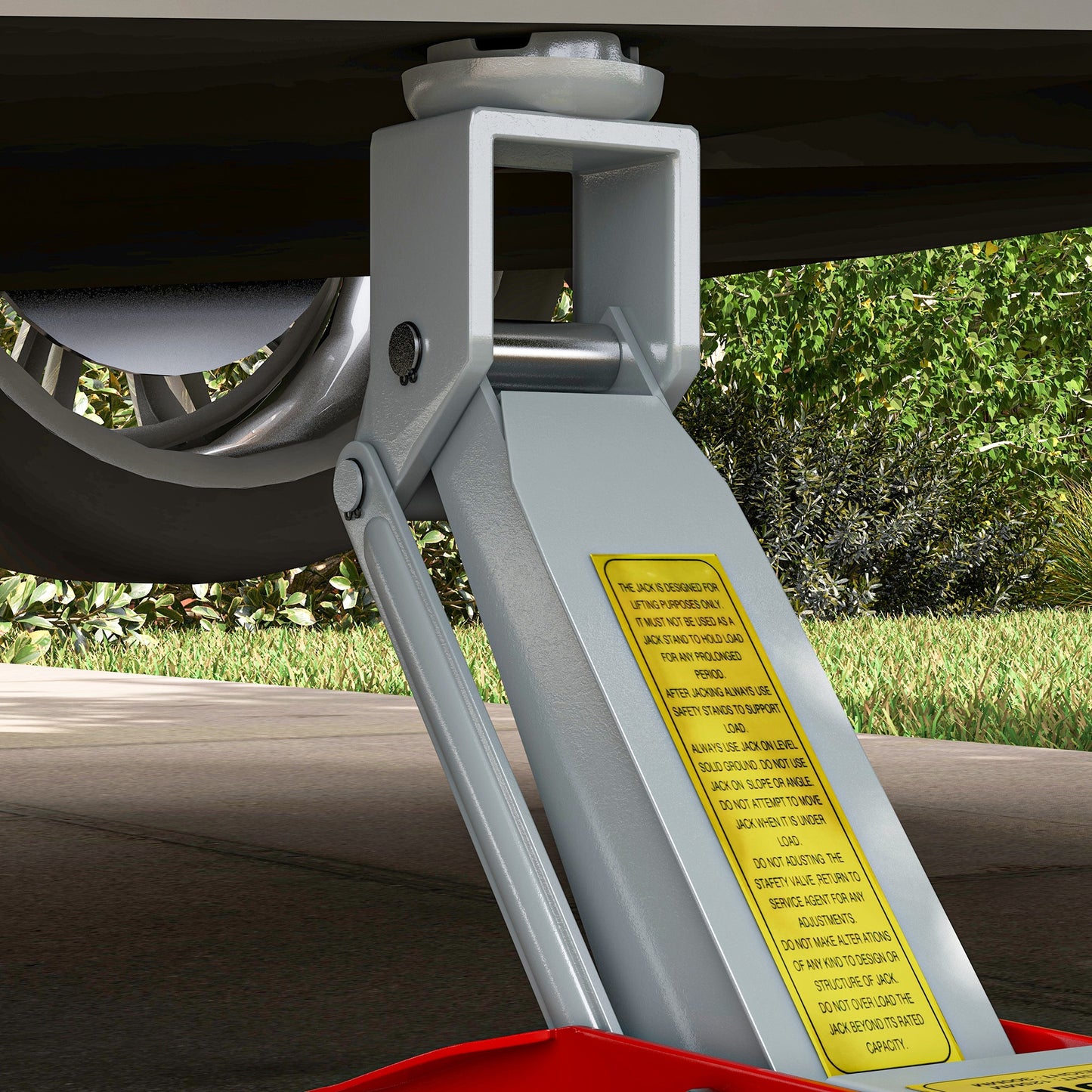 Hydraulic Low Profile Car Jack 2 Ton Capacity for Car Garage Tyre Repair