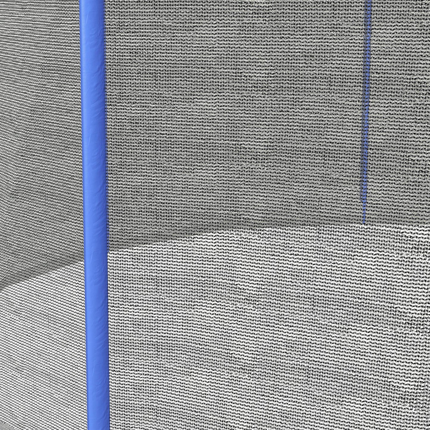 10ft Trampoline Net Replacement Safety Net with Zipped Door, Blue