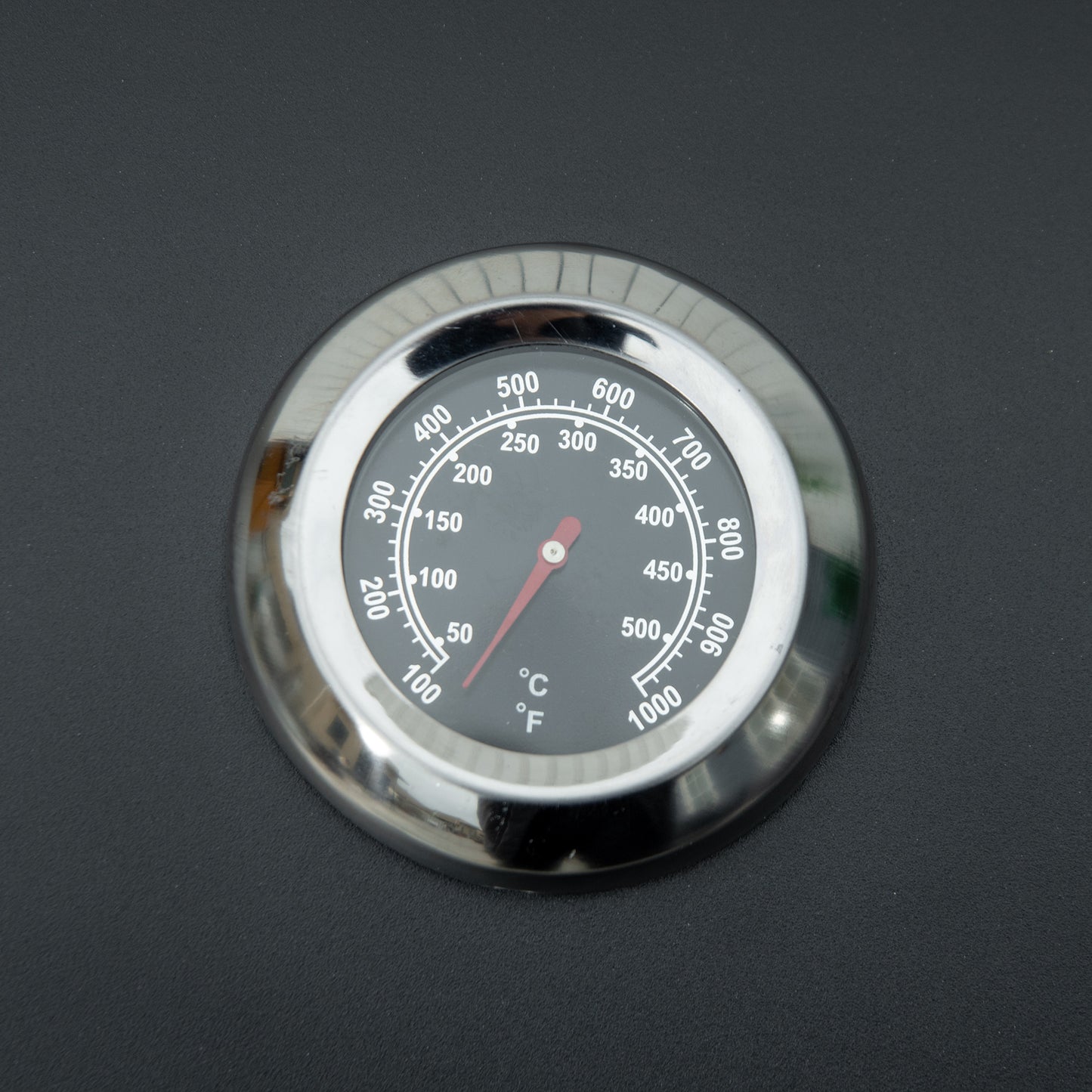 Portable Tabletop Gas BBQ Grill Barbecue w/ 2 Burner Lid Thermometer
