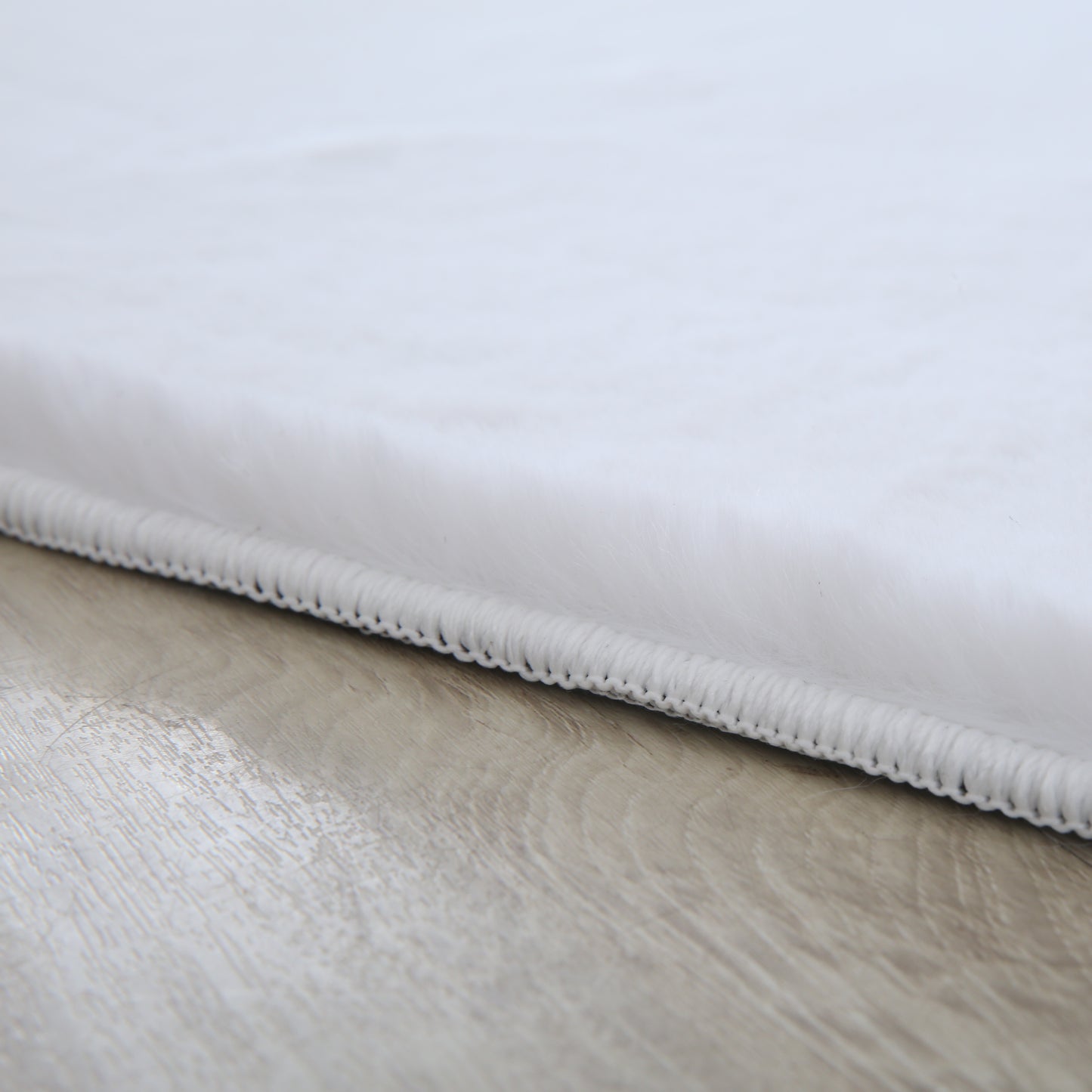 Plushtale Washable Plain Living Room Super Soft Poly Cotton Area Rug - 7 Colours Available