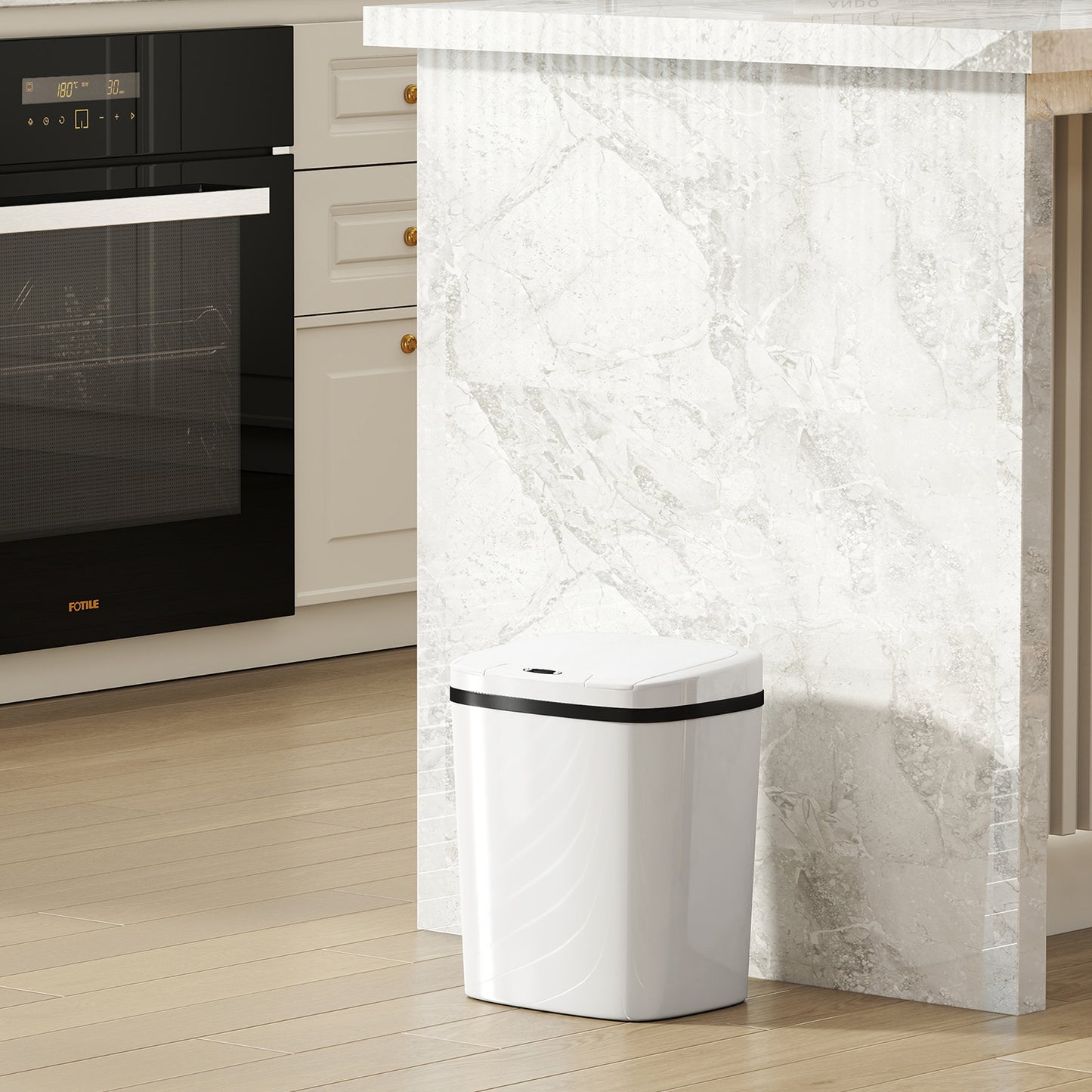 15L Sensor Bin, Automatic Touchless Kitchen Bin, Battery Operated
