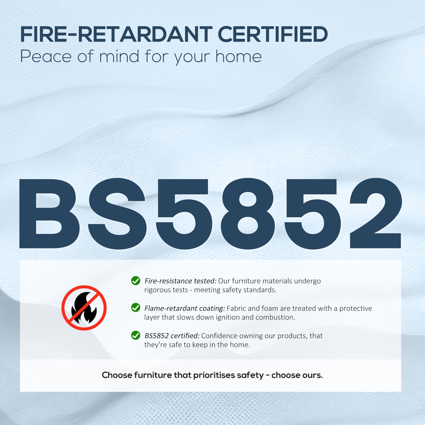 Manual Reclining Armchair Recliner with Footrest Royal Blue