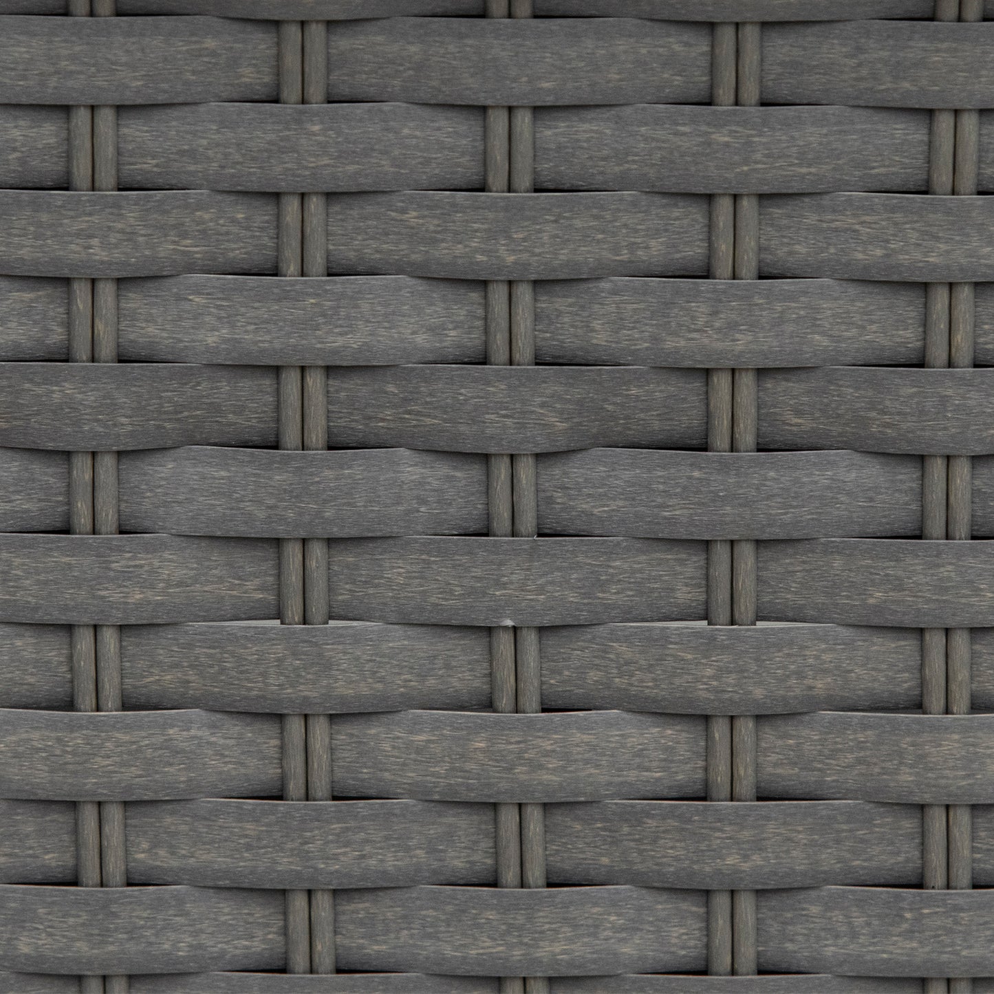 6pc Garden Furniture Set Rattan Sofa Outdoor Wicker Table Ottoman Stool