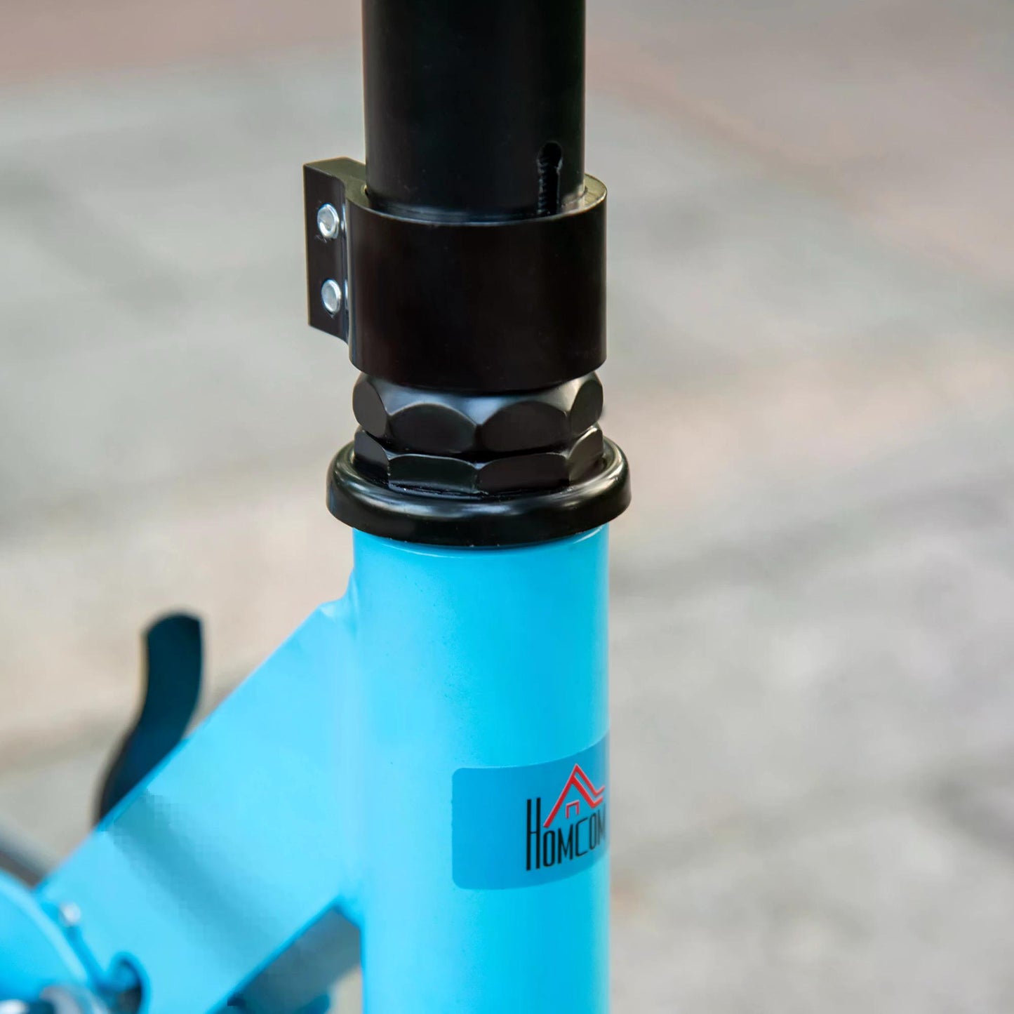 Scooter for Kids Toddler Foldable Kick Scooter with Adjustable Height Brake for Boys and Girls 3-8 Years Aluminium Blue