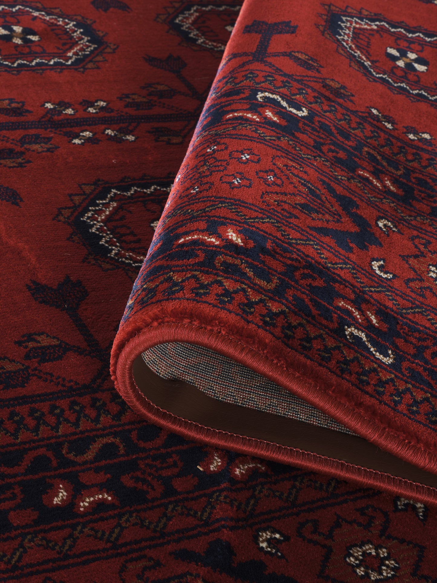 Yasmin Traditional Bukhara Indoor Living Room Area Rug - Classic Oriental Style