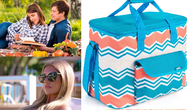 30 Litre Family Cooler Picnic Bag! This Family Sized Picnic Bag Is Perfect For Keeping Lunches & Picnics Cool, Fresh, Tasty & Chilled For Up To 6 Hours! Equipped With A Wipe-Clean! Now In Two Beautiful Designs! Now Only £9.95