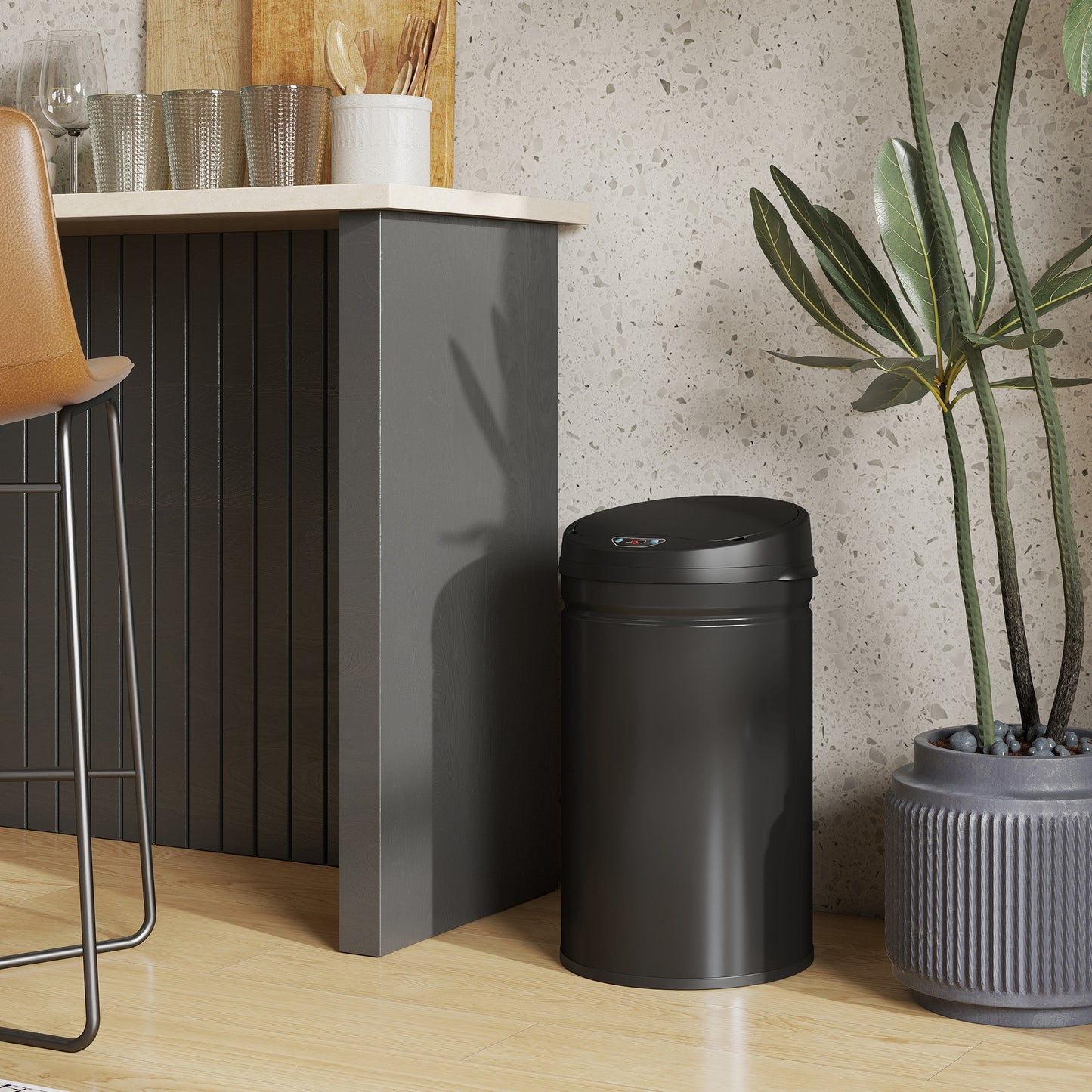 30L Sensor Bin with Soft-Close Lid, Automatic Touchless Kitchen Bin