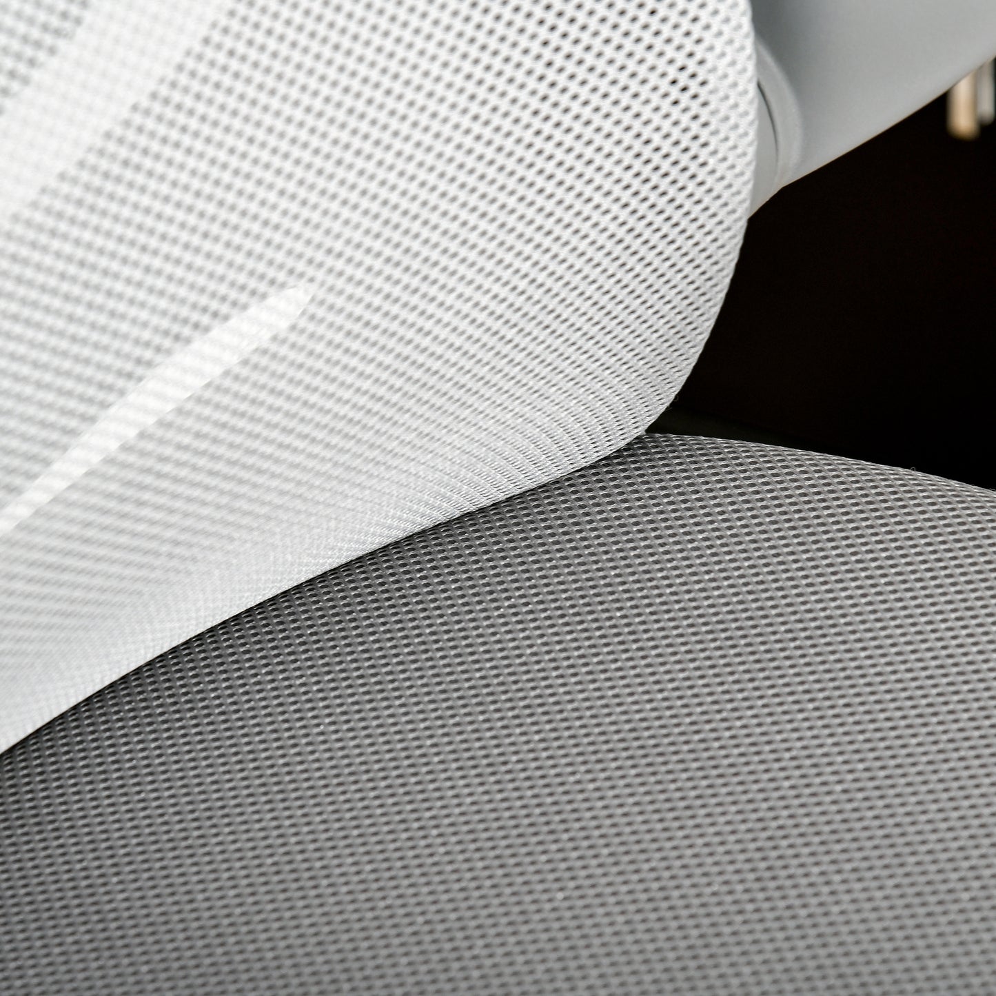 Mesh Office Chair for Home Swivel Task Desk Chair with Lumbar Back Support, Flip-Up Arm, Adjustable Height, Grey