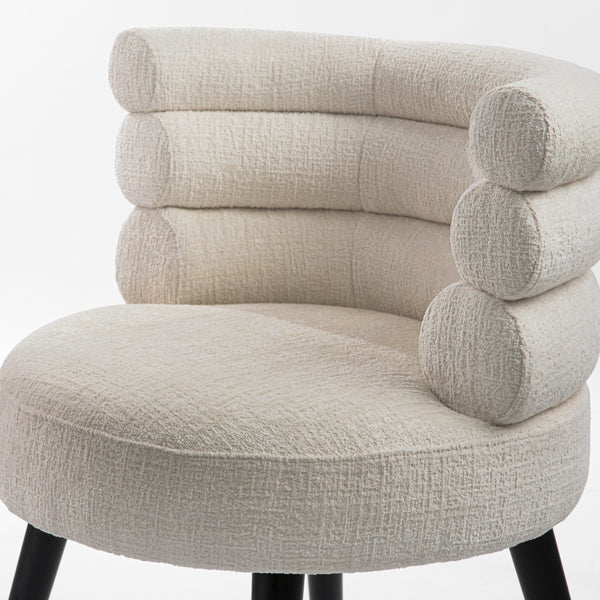 Cooper Dining Chair - Light Taupe Chenille