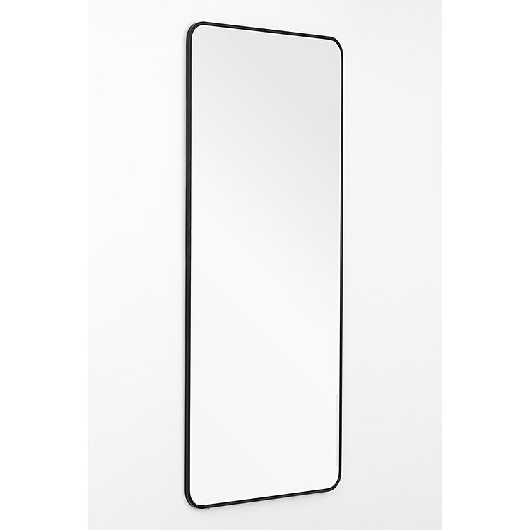 Alana Extra Large Leaning Mirror - Matt Black