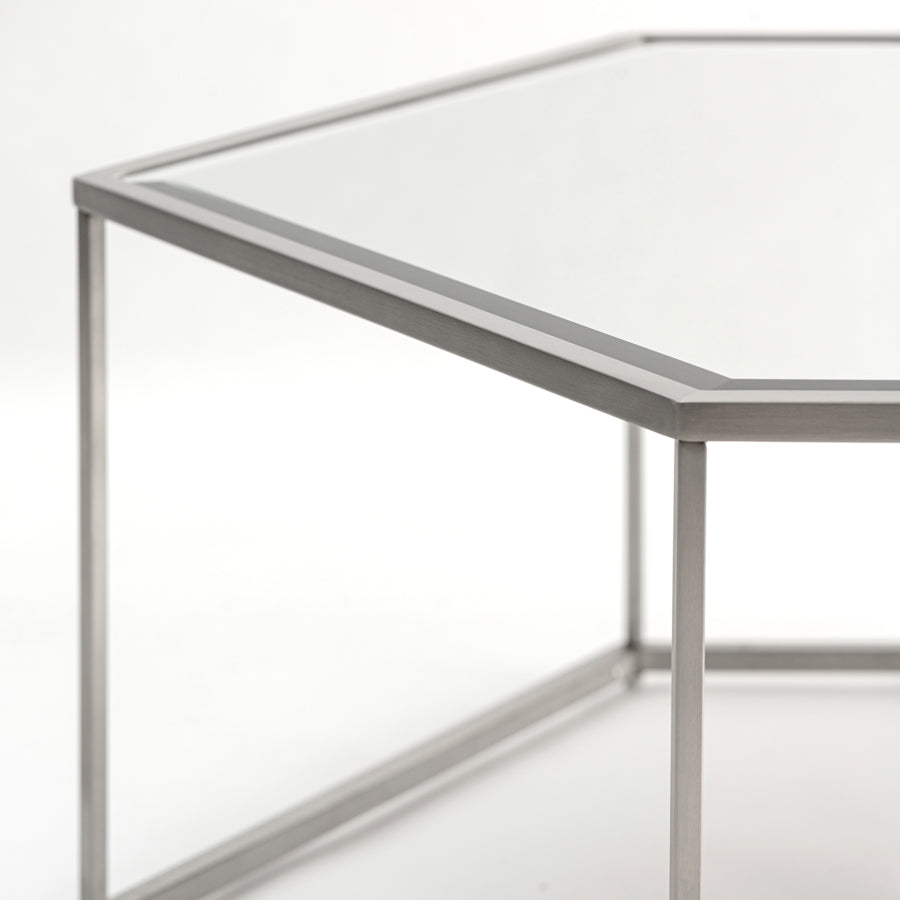 Alveare Silver Coffee Table