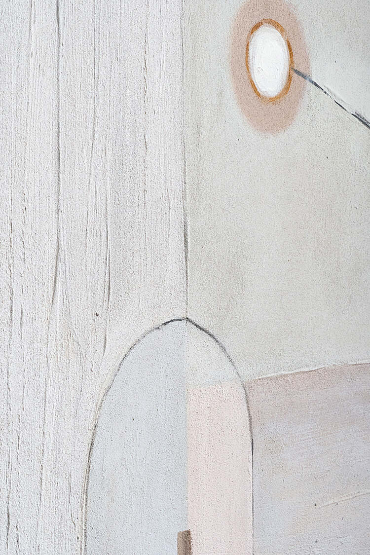 Muted Duet Two - Hand-Painted Wall Art
