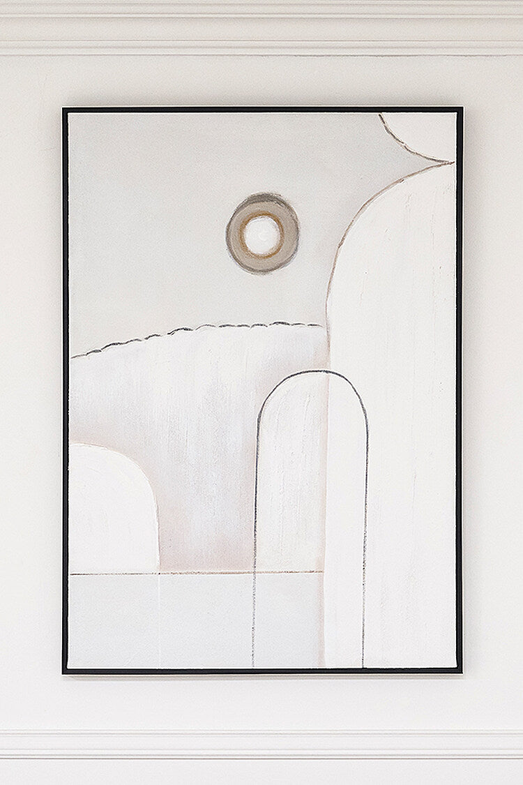 Muted Duet One - Hand-Painted Wall Art
