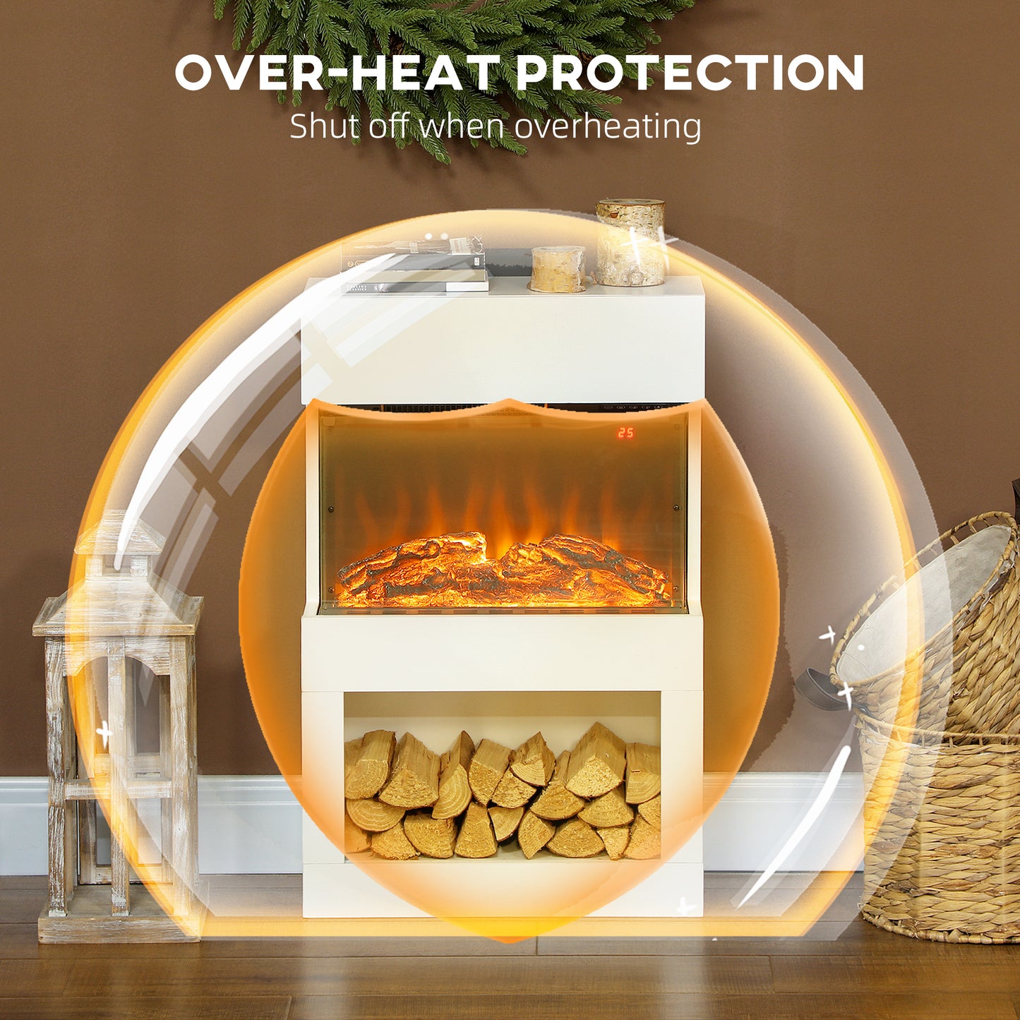 Office Chair with Adjustable Headrest, Comfy Desk Chair, Dark Grey