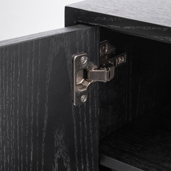 Inga Black Oak Floating Sideboard