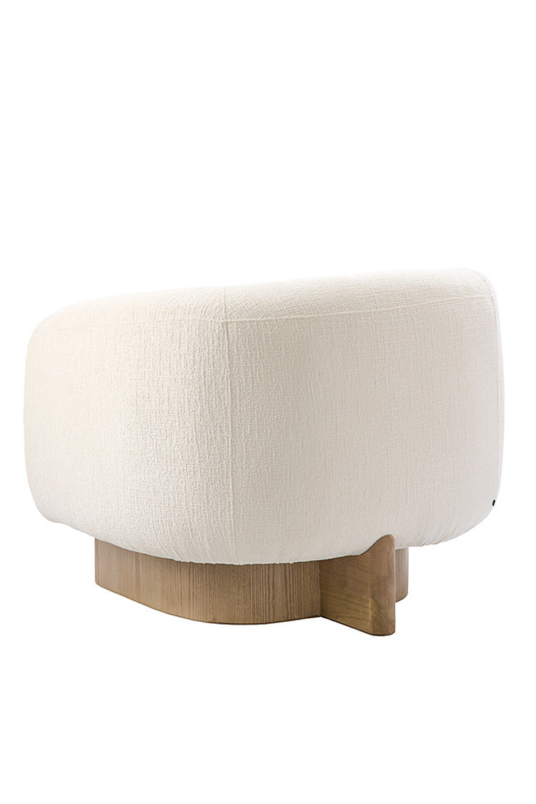 Barnaby Armchair – Ivory Chenille