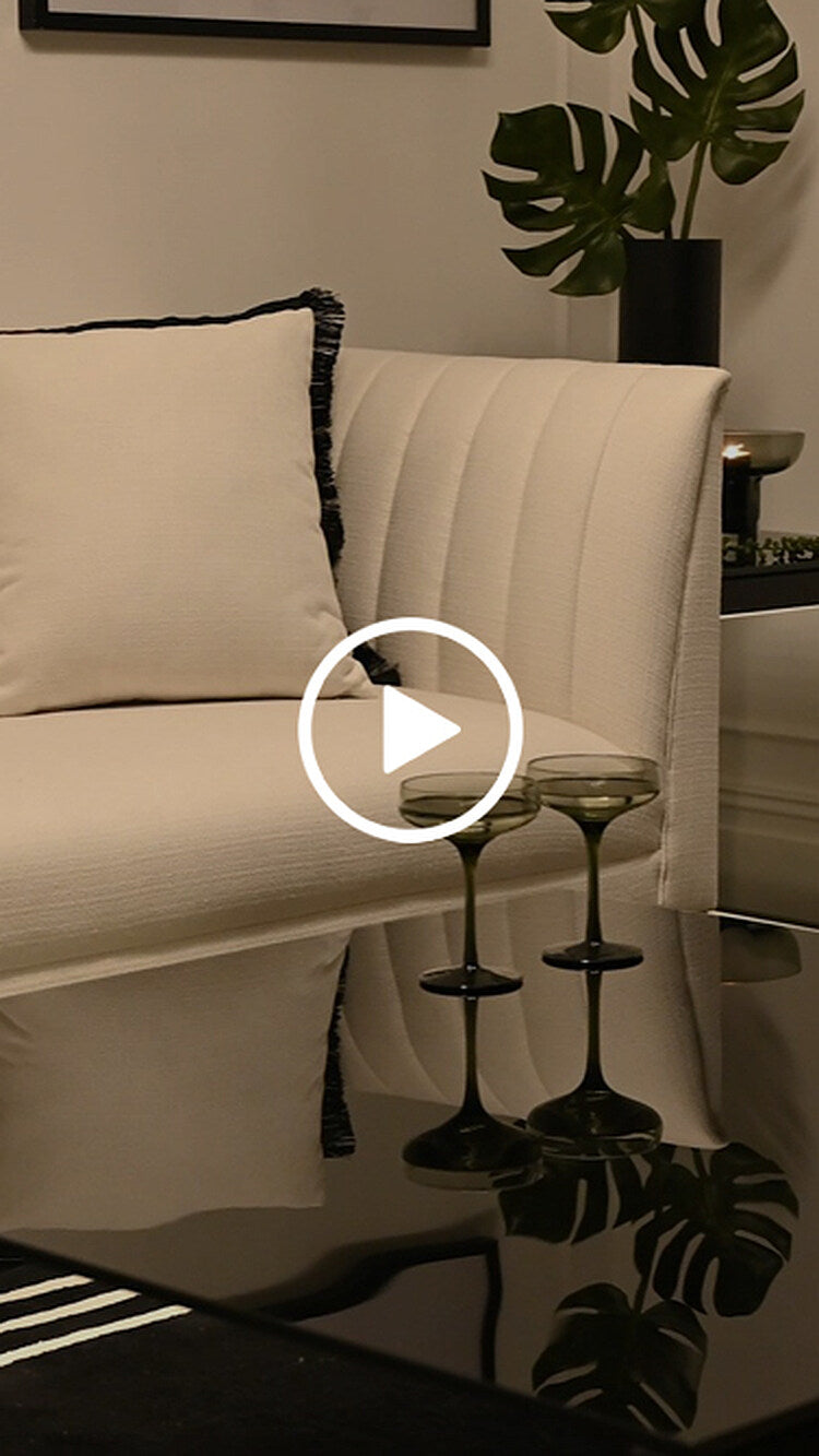 Baxter Two Seat Sofa - Ivory