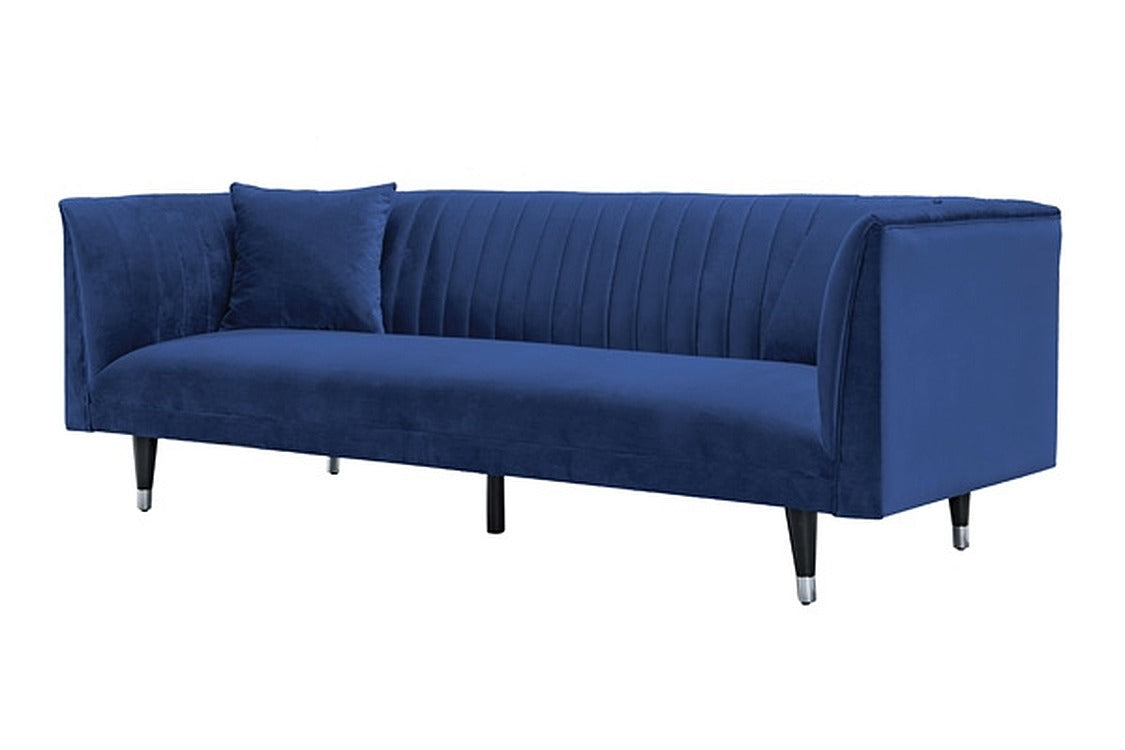 Baxter Three Seat Sofa - Navy Blue