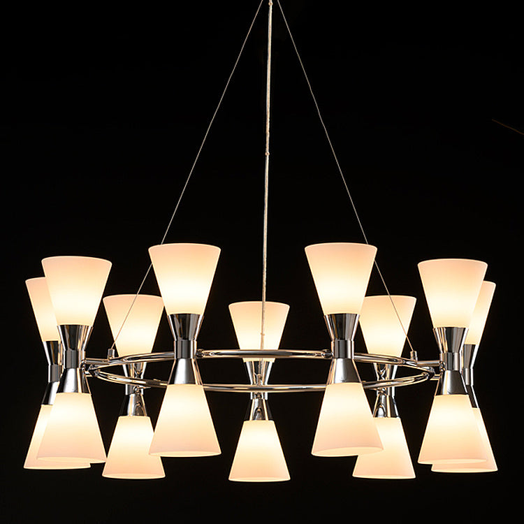 Camille Chandelier Chrome