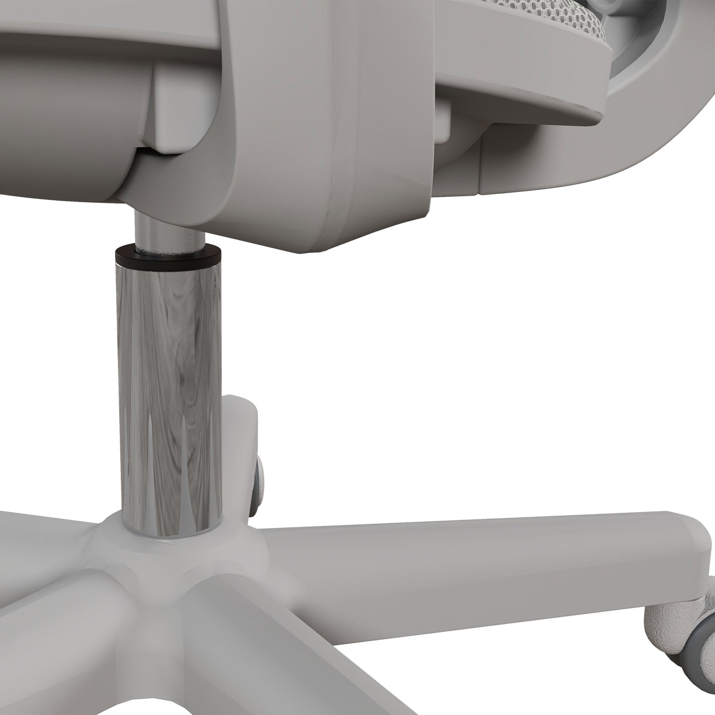 Office Chair, 360 Degree Swivel Desk Chair with Security Wheels, Grey