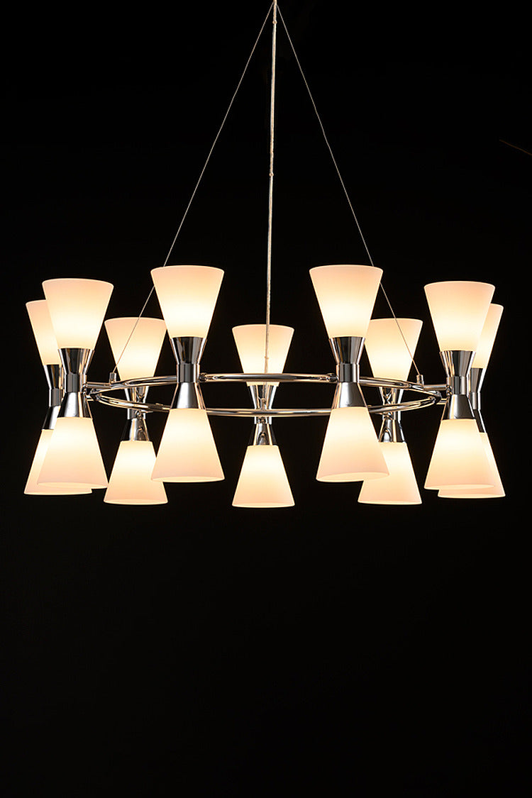 Camille Chandelier Chrome
