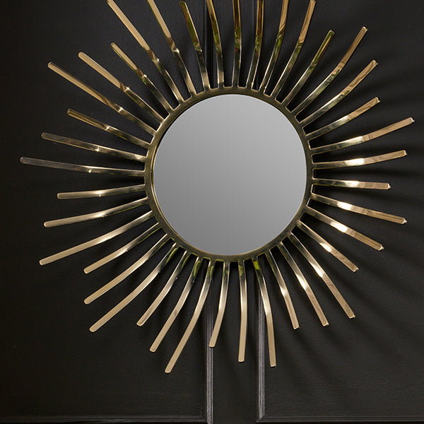 Zia Brass Wall Mirror