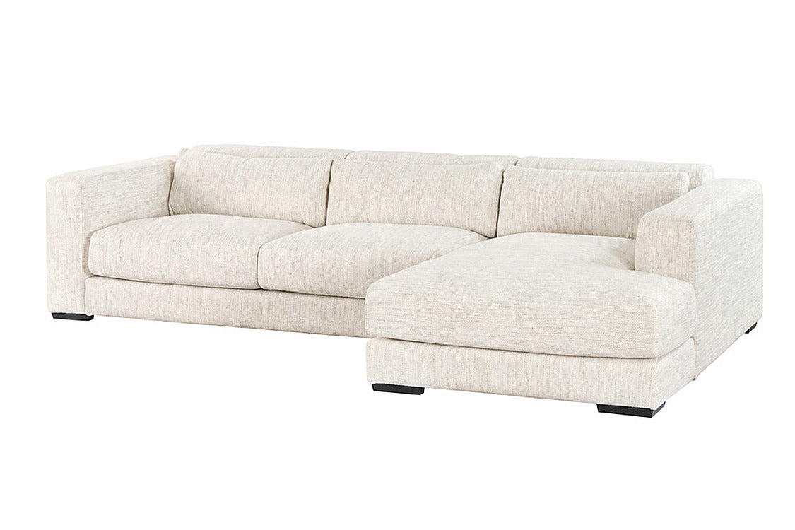 Dolce Corner Sofa Right Hand Natural Linen