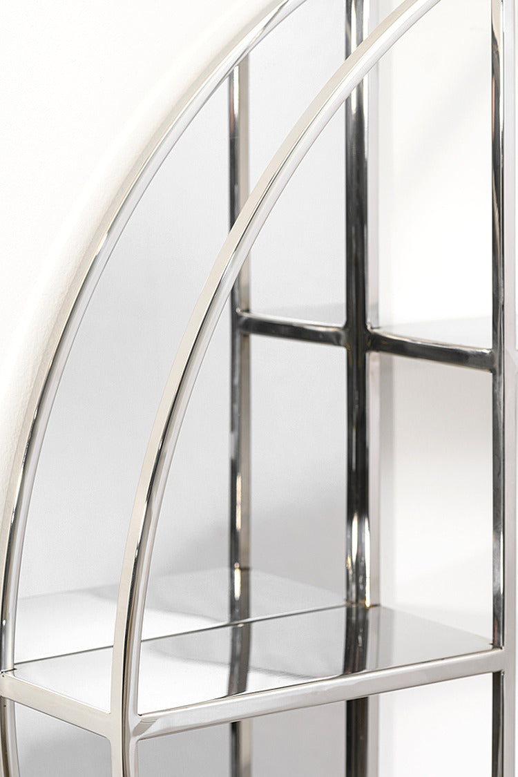 Elise Mirrored Wall Shelf