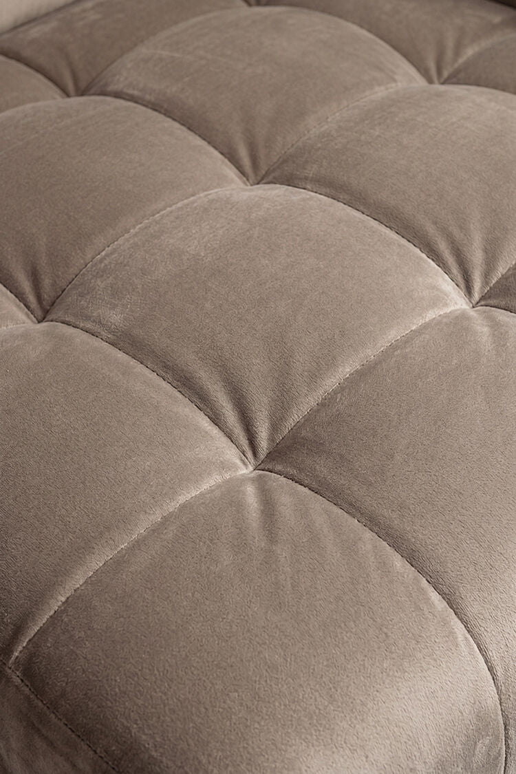 Essen 2 x Curved Corner Sofa Taupe