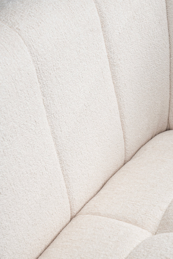 Essen Two Seat Sofa – Ivory Chenille