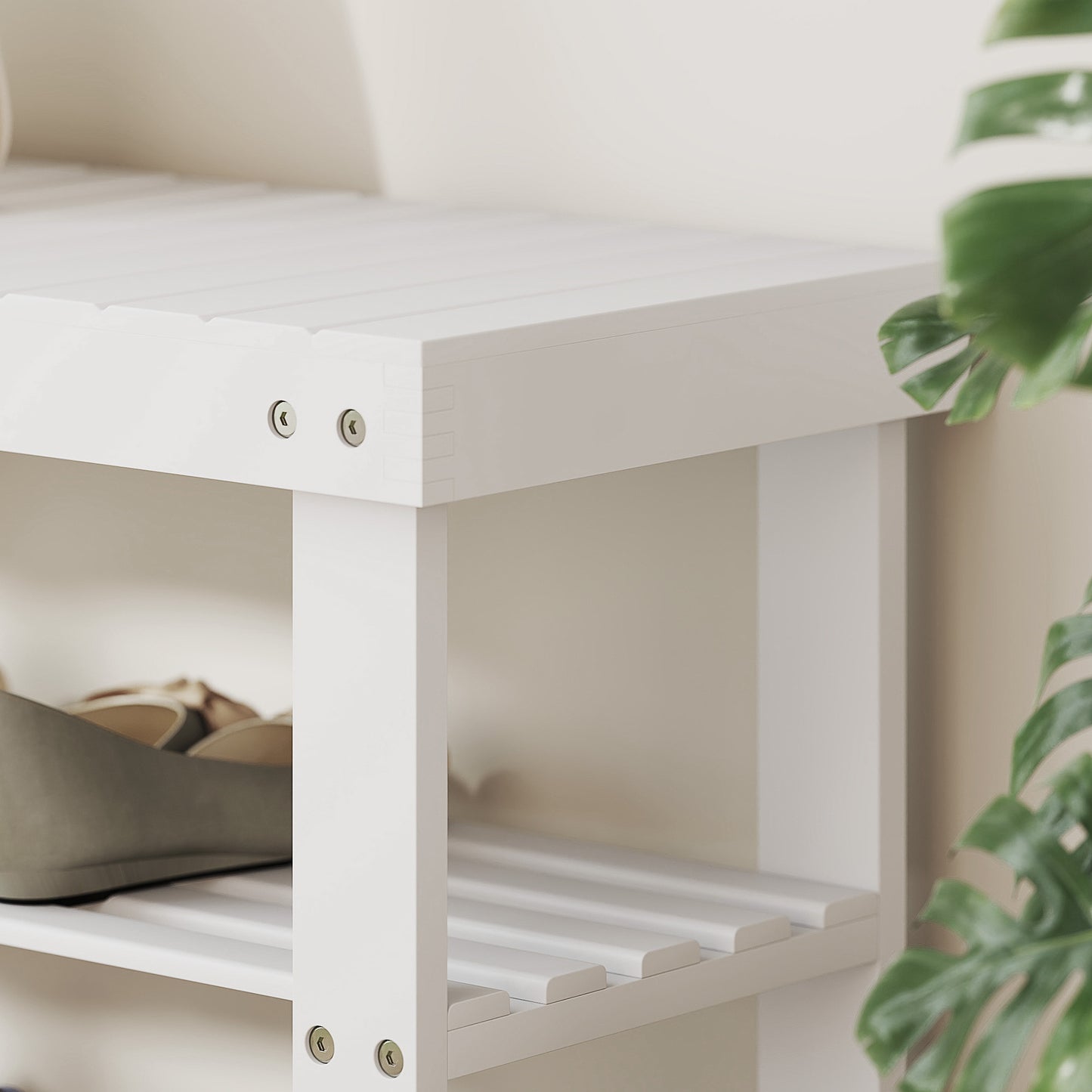 3 Drawer File Cabinet Rolling Filing Cabinet for A4 and Letter White