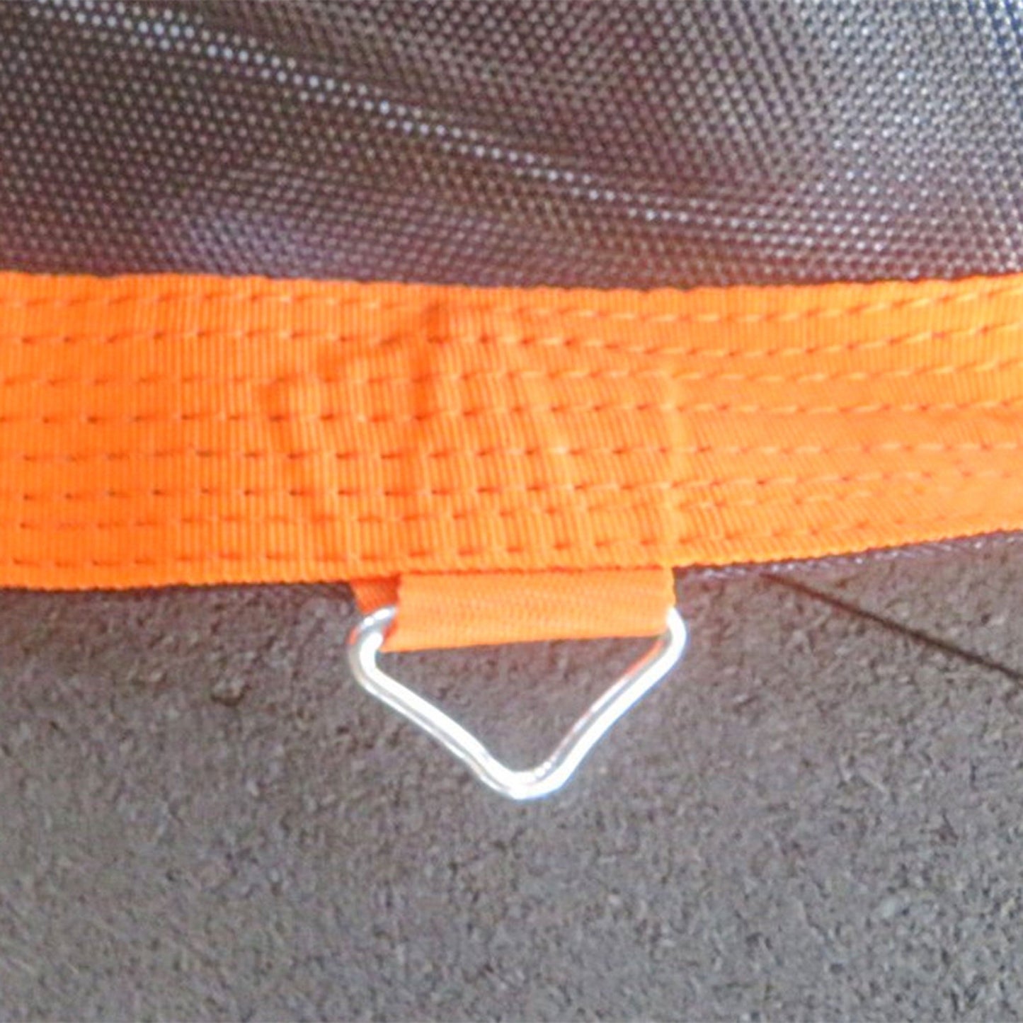Trampoline Mat with 72 V-Hooks, for 12ft Trampoline, Orange