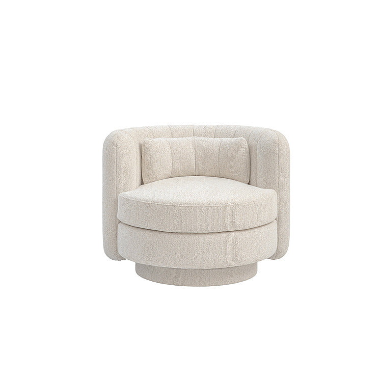 Calvin Swivel Armchair - Travertine